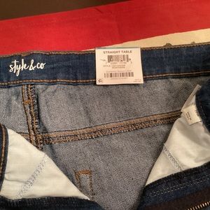 NWT size 20W Style & Co jeans